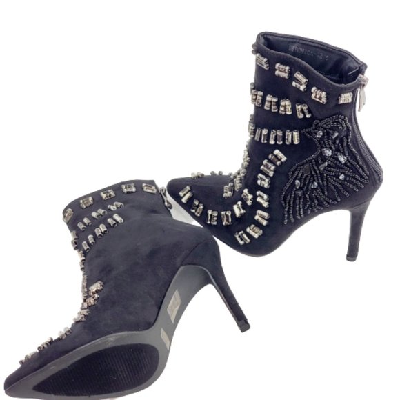 Cape Robbin Beronica-12 High Heel Black Ankle - Picture 7 of 7